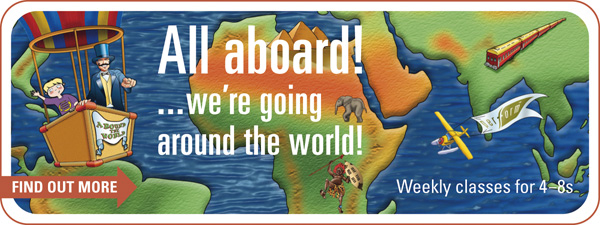All aboard! We're going Around the World!