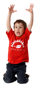 He's soon laughing and joining in energetically while you tell Rebecca all about his likes and dislikes.