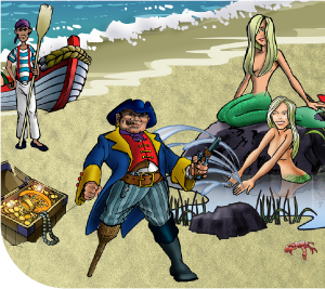 Mermaids & Pirates Mermaids & Pirates