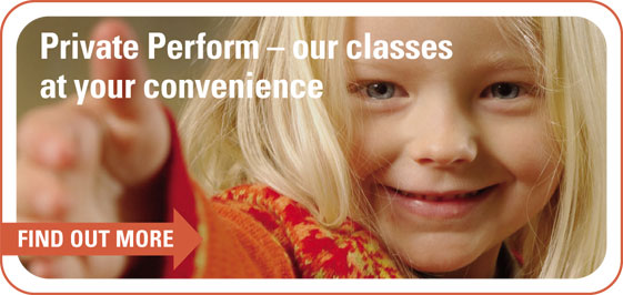 Private Perform - our classes at your convenience