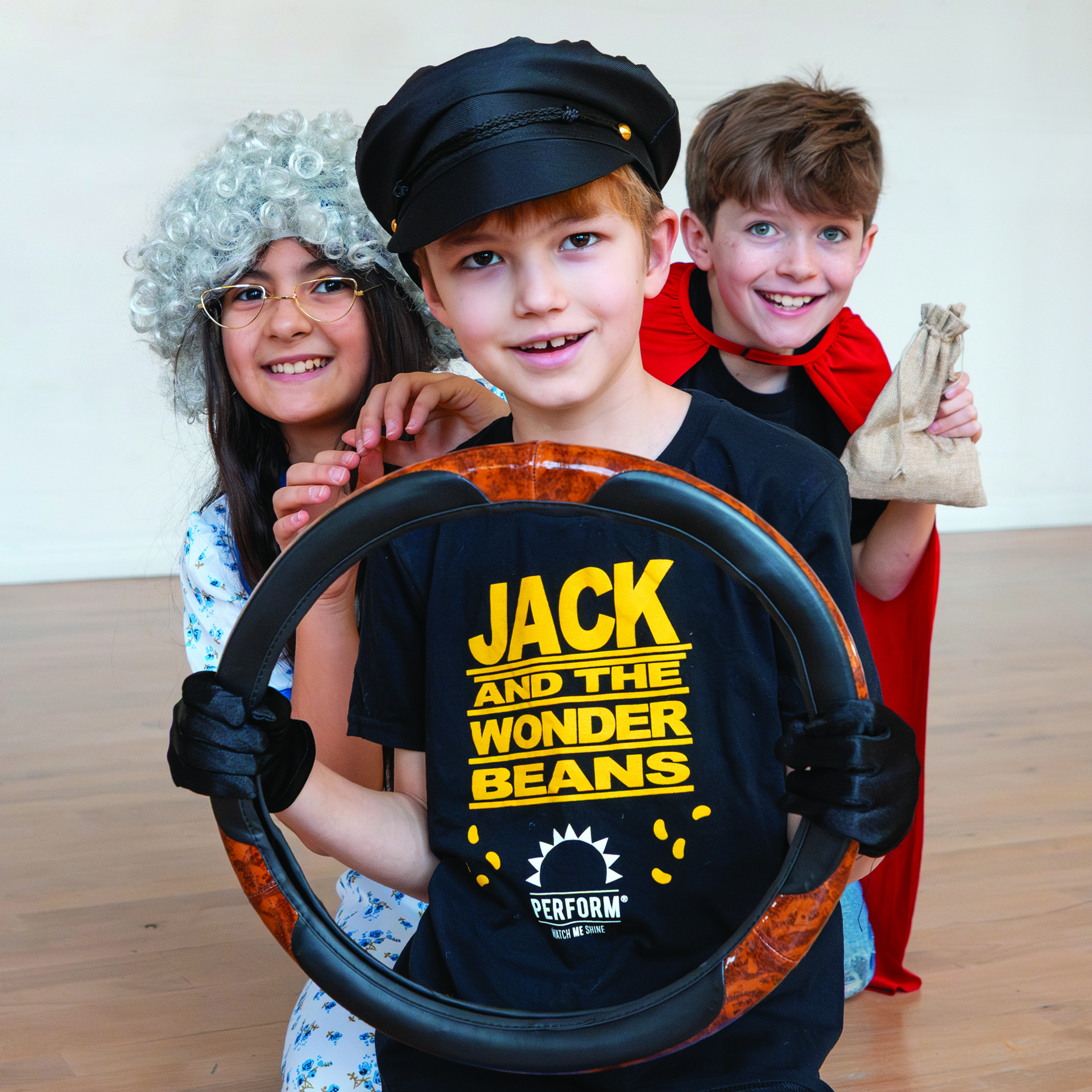 Jack and The Wonderbeans cast T-shirt